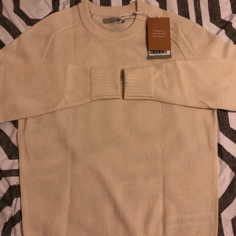 Everlane ReCashmere Sweater Bone